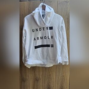 Under Armour White Fleece Hoodie